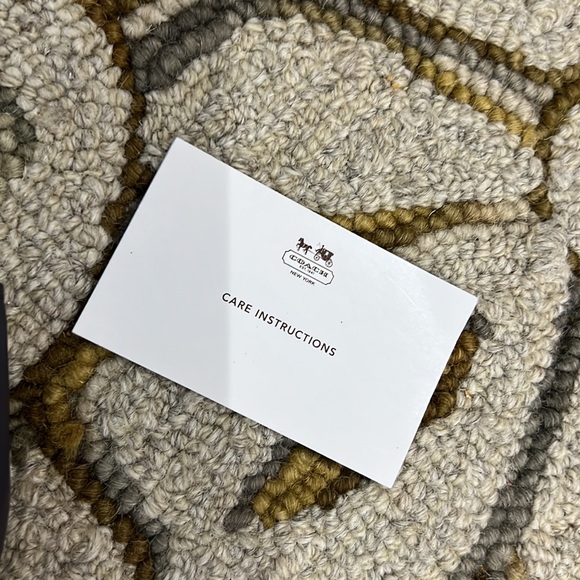 💕 Coach NWT $128 slate mini crossbody bag 💕 - Picture 5 of 12